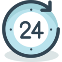 shipping and delivery,time,delivery,signs,time and date,commerce and shopping,commerce,day,24 hours,logistics delivery